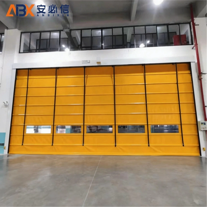 驻马店市软帘堆积门